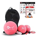 sFera Yoga Massage Ball Set, Deep Tissue Massage, Trigger Point and Myofascial Release, Includes 1...