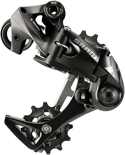 SRAM Cambio trasero X01 DH - 7 velocidades, jaula media, negro, con embrague, A3 disponible en Yaxa Peru