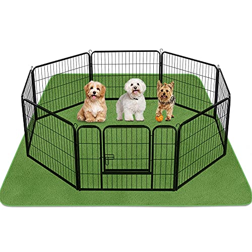 Image of INVENHO Washable Pee Pads for Dogs 72 inchx72 inch Reusable Dog Pads Extra Large Upgrade Non-Slip Dog Pee Pads Heavy Absorbency Puppy Pee Pads Quick Dry Whelping Pads /Waterproof Puppy Training Pad
