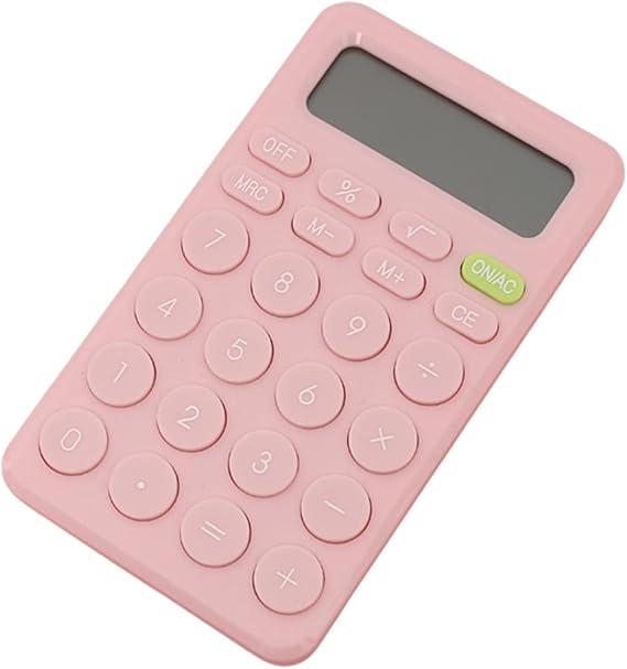 ohfruit Cukierkowy kolorowy mini elektroniczny kalkulator z 8cyfrowym