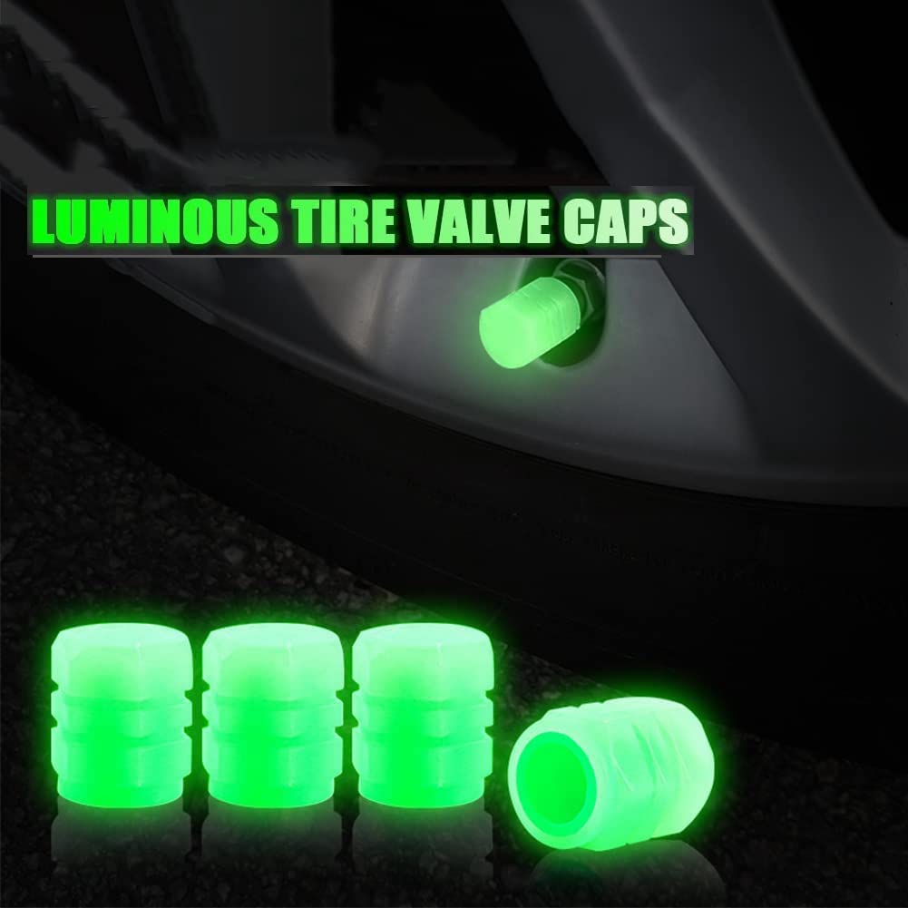 Lot de 1000 bouchons de valve de pneu universels pour moyeu de roue de voiture - Anti-poussière - Vert