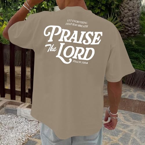 Christian Shirts Men Faith Cross Printed T-Shirts Christian Gifts for Men Jesus Shirts Holy Bible Tees2