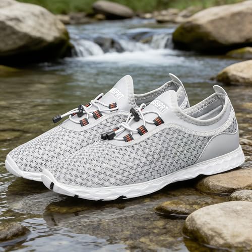 Image of DOUSSPRT Men's Water Shoes Quick Drying Sports Aqua Shoes