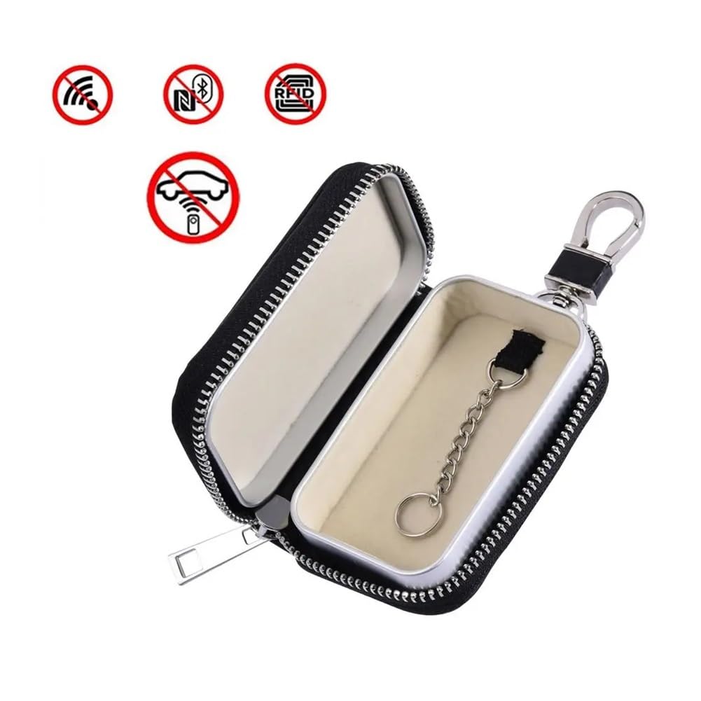 Scatola di schermatura del segnale, Borsa con cerniera schermatura RFID