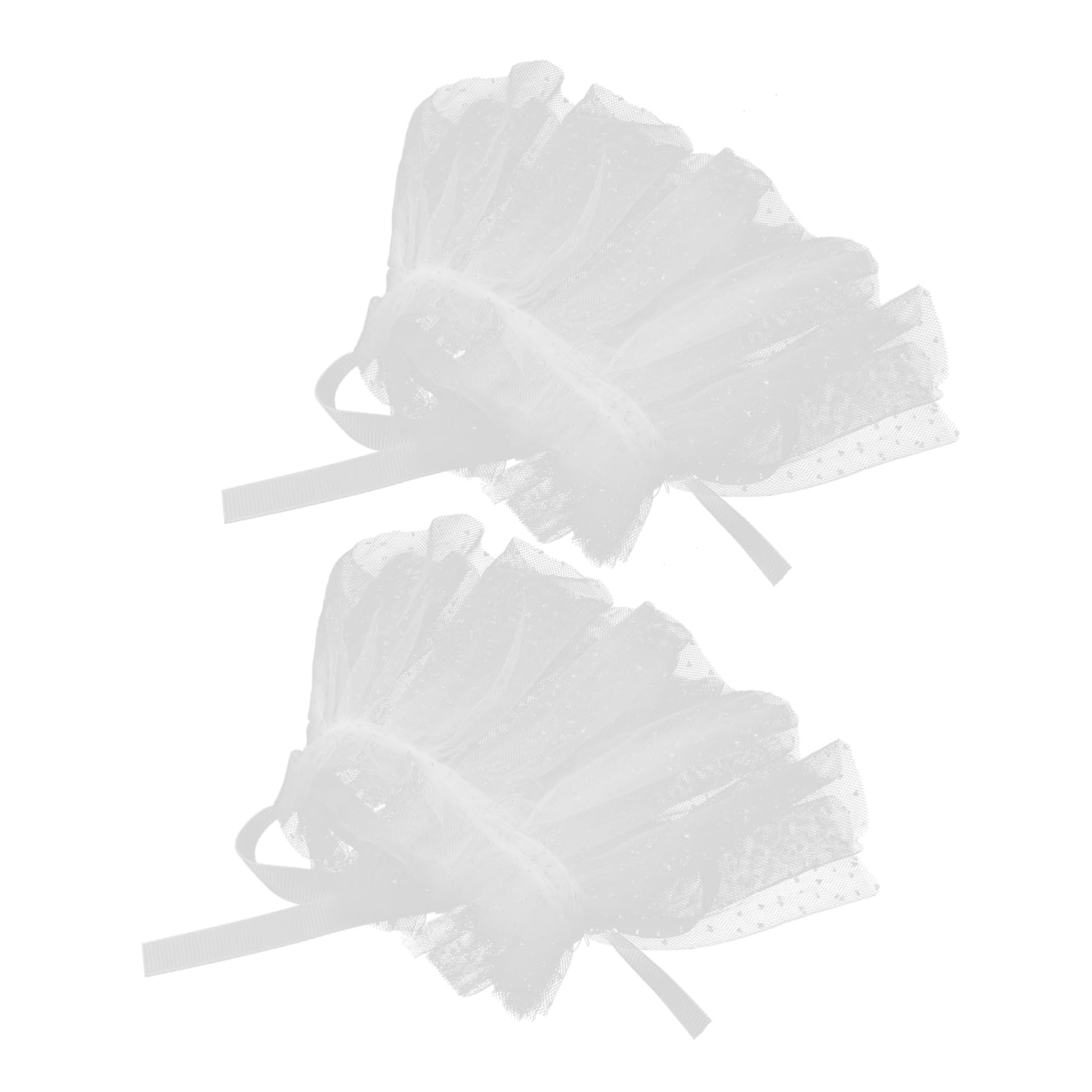 TOVINANNA Elegant Bridal Arm Sleeves Mesh Wedding Wrist Cuff Short Pearl Wrist Cuff Women's Fingerless Wedding