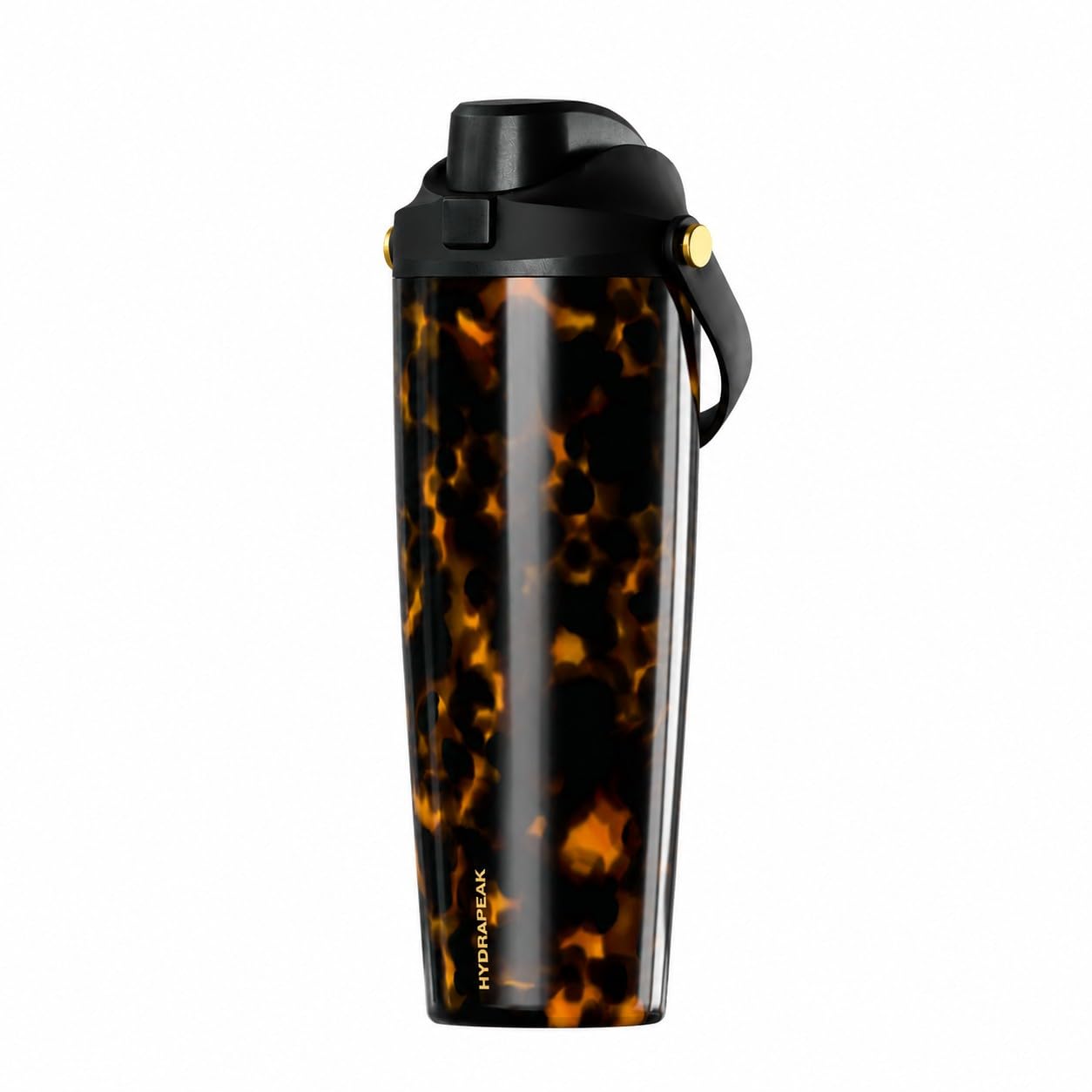 Hydrapeak Roamer 32oz Insulated Water Bottle with Straw Lid w/Lock & Handle, Leakproof Stainless Steel, Travel and Cupholder Friendly, Back To School Ready, Cold 24 Hours (Tortoise)