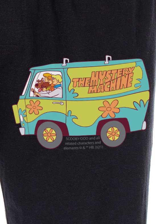 Scooby Doo Men's Mystery Machine Van Loungewear Sleep Bottoms Pajama Pants3