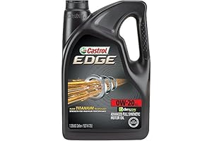 Castrol Edge 0W-20 Advanced Full Synthetic Oil Protect Engine and Transmission