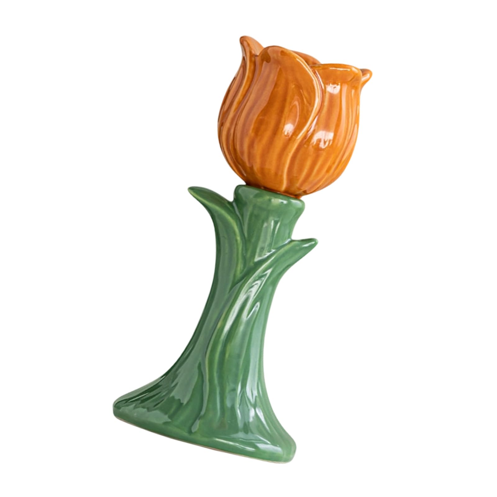 Hredwep Nordic Flower Stand Simple Ceramic Flower Stand Decorative Creative Desktop Ornament Molded