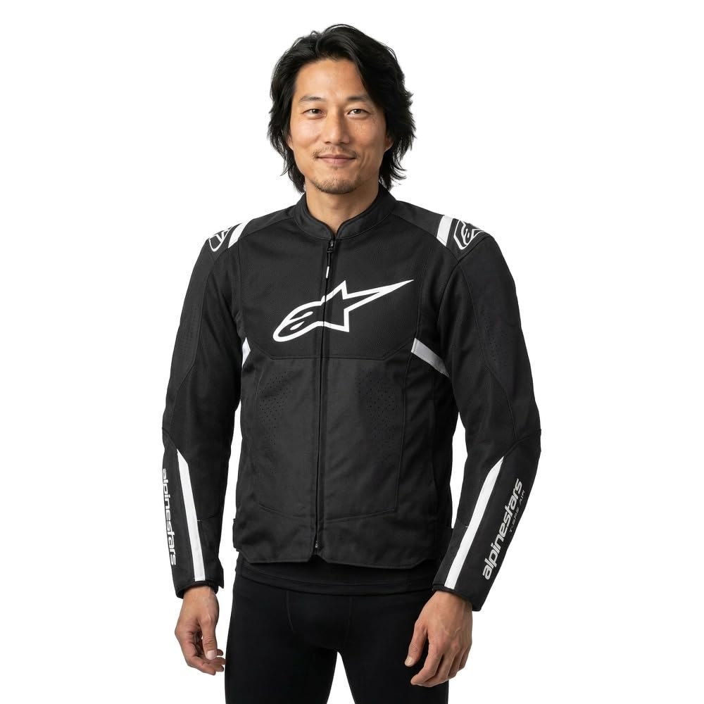 Alpinestars T SPS Air V2 Motorcycle Jacket Lightweight Mesh Ventilated, Sport Fit Tech Air-image-2