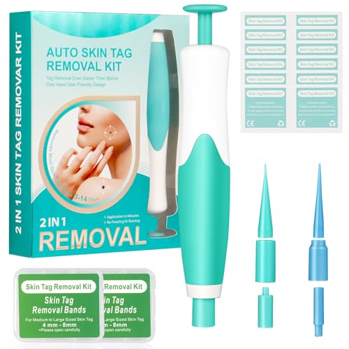 YaRTuom Al-40 Skin Removal Kit Skin Tag Removal Kit Device Safe and Effective Tools for Home Use Skin Tag Remover-X