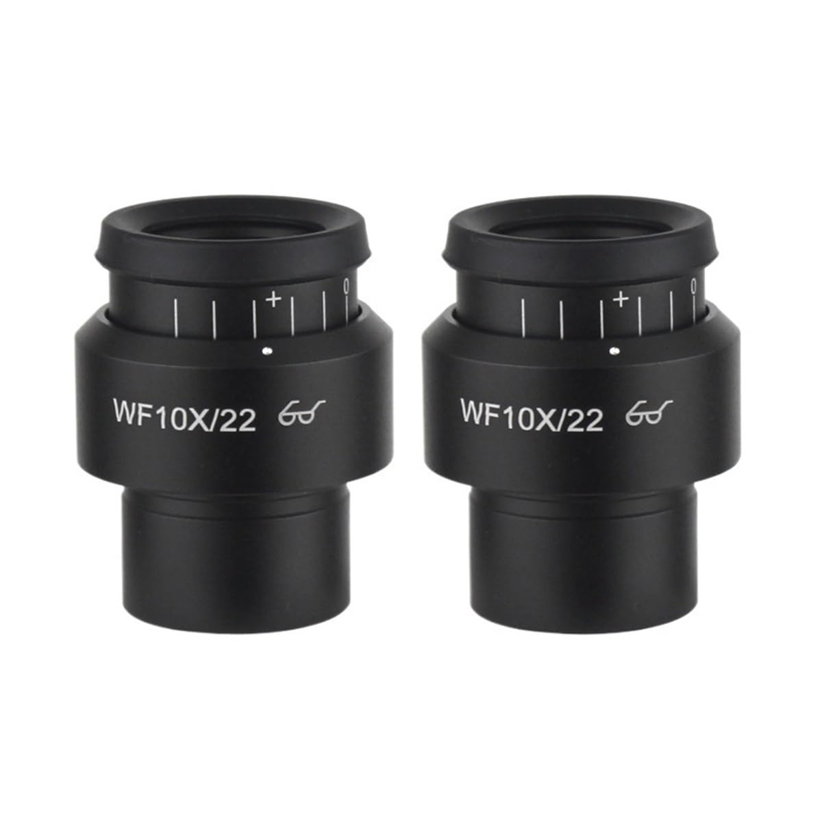 Microscope 2PCS WF10X WF15X WF20X WF25X WF30X Wide Field Eyepiece for Binocular Stereo Microscope 30MM(WF10-22 A)