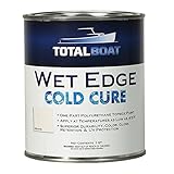 TotalBoat Wet Edge Cold Cure Marine Topside Paint (White, Quart)