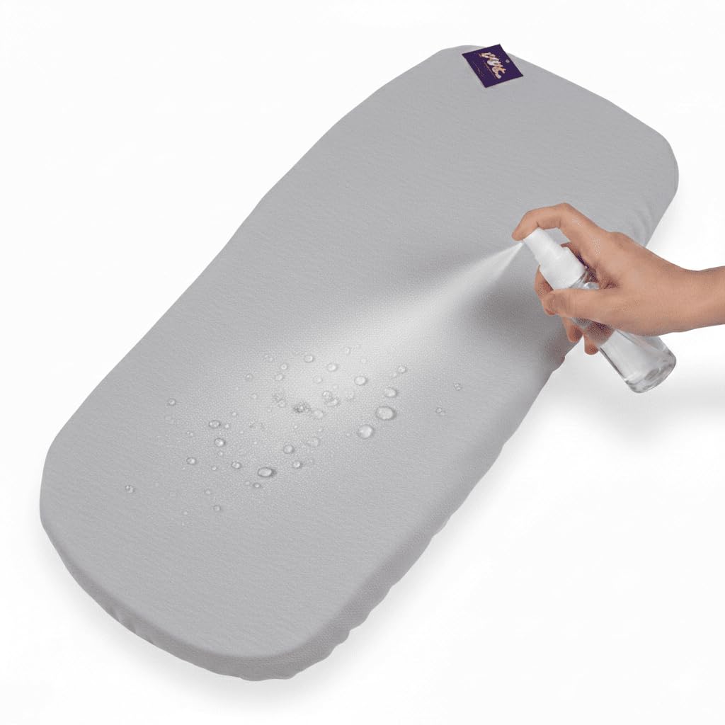Tititnins® - Sabana Bajera Capazo Impermeable para Inglesina Aptica-Electa | Funda Colchón Protector Cuco Carrito Bebe | ALGODÓN BLCO | 100% Algodón Certificado Oeko-Tex® Organic Cotton — view 12