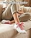 Geyynow 6 Pairs Fashion Ribbon Shoe Laces Women, Cute Fun Soft Satin Lace Gingham Shoelaces for Sneakers