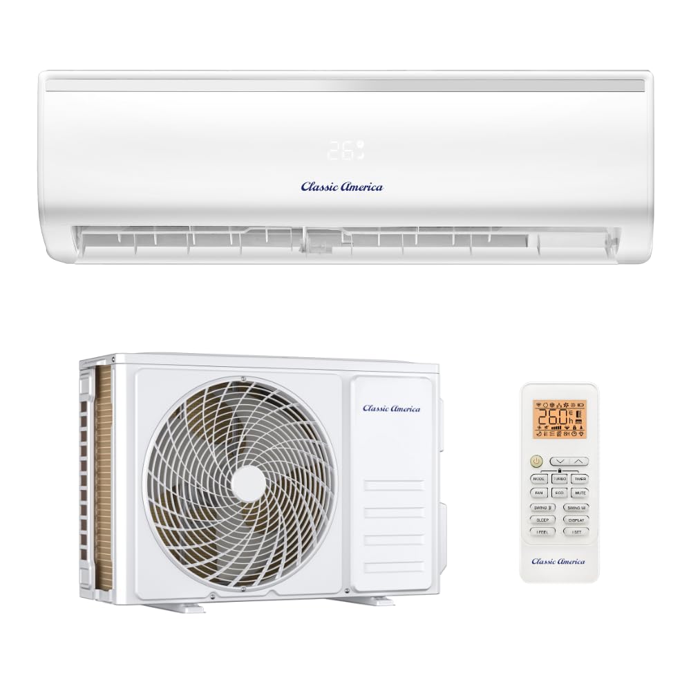 Amazon.com: Classic America 12000 BTU 1 Ton Mini Split AC with 