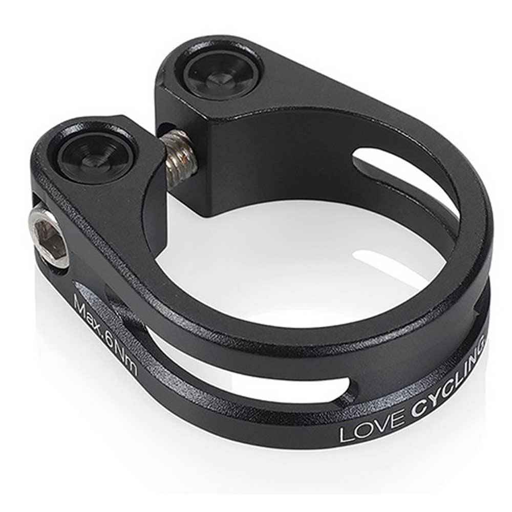 XLC 2502064951 Bike Accessory Pc-a01 Abrazadera Tija Sillin 34.9 mm Black for cyclists, built for smooth riding and bike upkeep, 34.9 mm, black