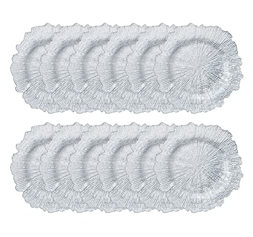 Platos Elegantes de Acrílico 13" Set de 12 miniatura 2