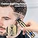 Suttik Hair Clippers for Men, Professional Hair & Beard Trimmer for Men, Mustache Trimmer T-Blade Hair Liner Edgers, Gold Knight Close-Cutting Trimmers