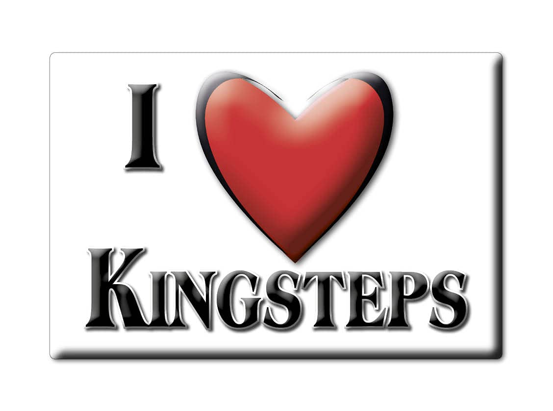 Enjoymagnets KINGSTEPS (SCO) FRIDGE MAGNET ENGLAND SCOTLAND SOUVENIR I LOVE GIFT PRESENT