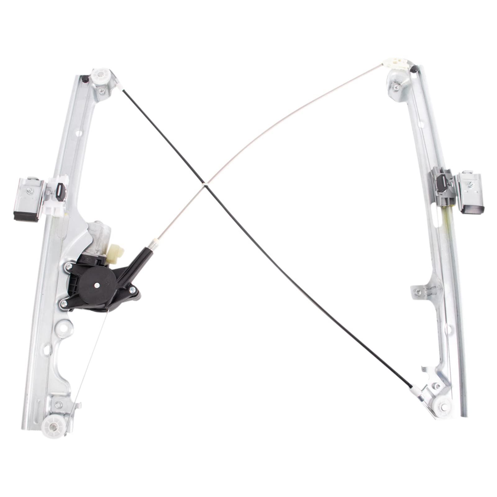 TRQ Front Power Window Regulator and Motor Assembly RH Right Passenger Side