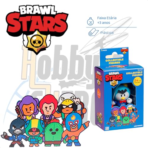 Brawl Stars Boneco de Ação Colecionável Sortido - BR2364
