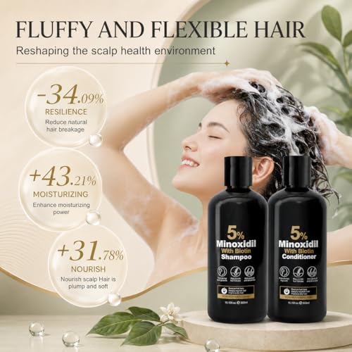 5% Minoxidil Shampoo and Conditioner Set for Hair - Image 5