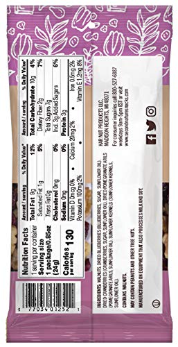 Second Nature Omega-3 Fruit & Walnut Salad Toppings, Salad Medleys Toppers, 8 Count (Pack of 6), 0.85 Ounce - Thumbnail 2