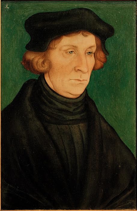 Cuadro de Lucas Cranach para salón lienzo de 60x90cm el Santo Parentesco