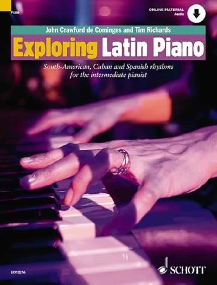 Exploring Latin Piano Book/Audio Online