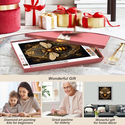 50% Off Domnpes Honeybee Diamond Art Kit for Adults DIY Craft - Image 3