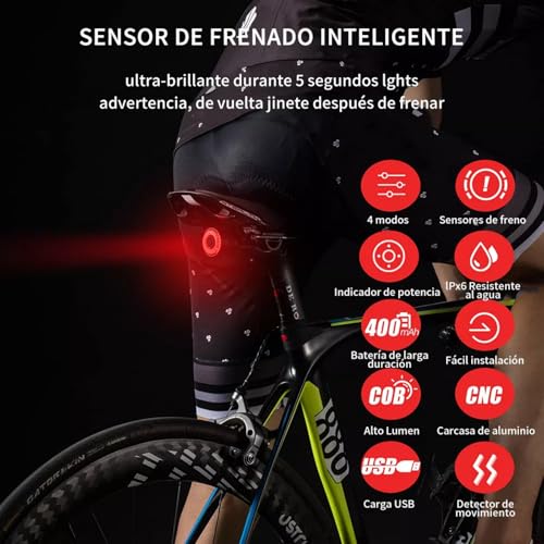 Luz trasera para bicicleta 5 Imagen adicional