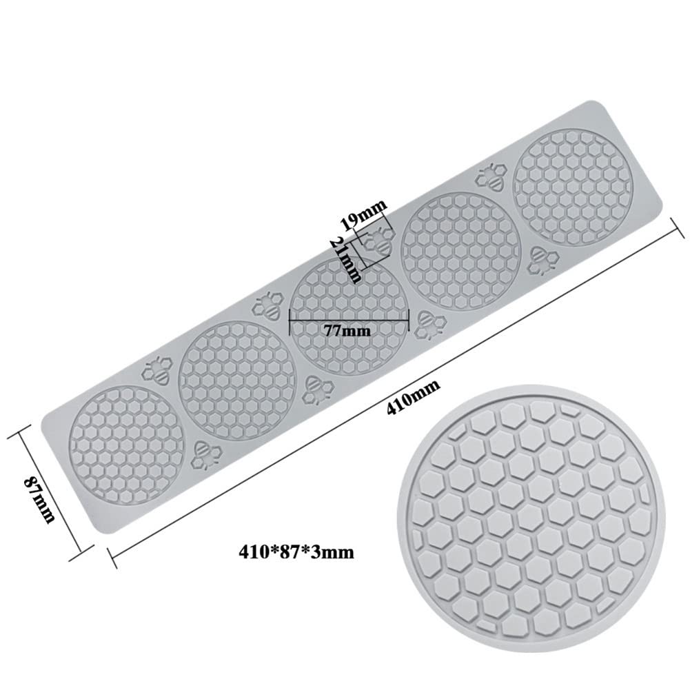 Stampo In Silicone Per Creazioni A Tema Nido D'ape, Alveare E Api Torte Fondente Decorazioni Al Cioccolato Cottura Di Torte Fai Da Te A Forma Di Ape 90419793