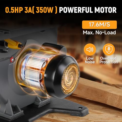 HOTECHE 7.5 INCH Band Saw 3-Amp Tilted Cutter for Wood & Metal - Image 5