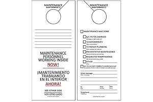 Maintenance Door Hanger/Do Not Disturb/Please Wait/Privacy Maintenance Please Wait!