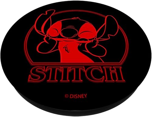 Miniatura 2 de Disney Lilo & Stitch Stranger Stitch PopSockets PopGrip agarre intercambiable para teléfonos y tabletas