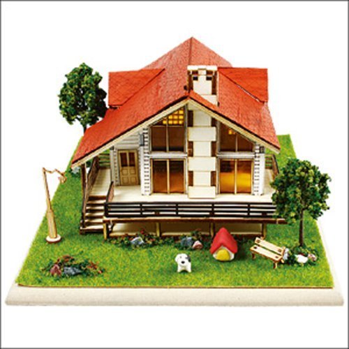 Maquette en bois Story House Young Modeler : fini l'ennui avec ce puzzle 3D captivant