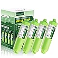 RVGUARD Inline RV Water Filter, Reduces Odors, Bad Taste, Rust, Chlorine, Ideal for RV and Marine use, 4 Pack