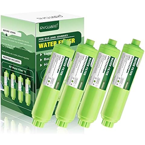 RVGUARD Inline RV Water Filter, NSF Certified Cover