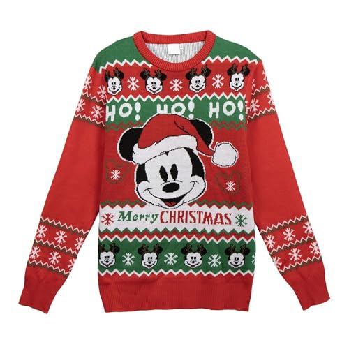 Suéter Navidad Disney de Cerdá para fotos familiares y cenas navideñas