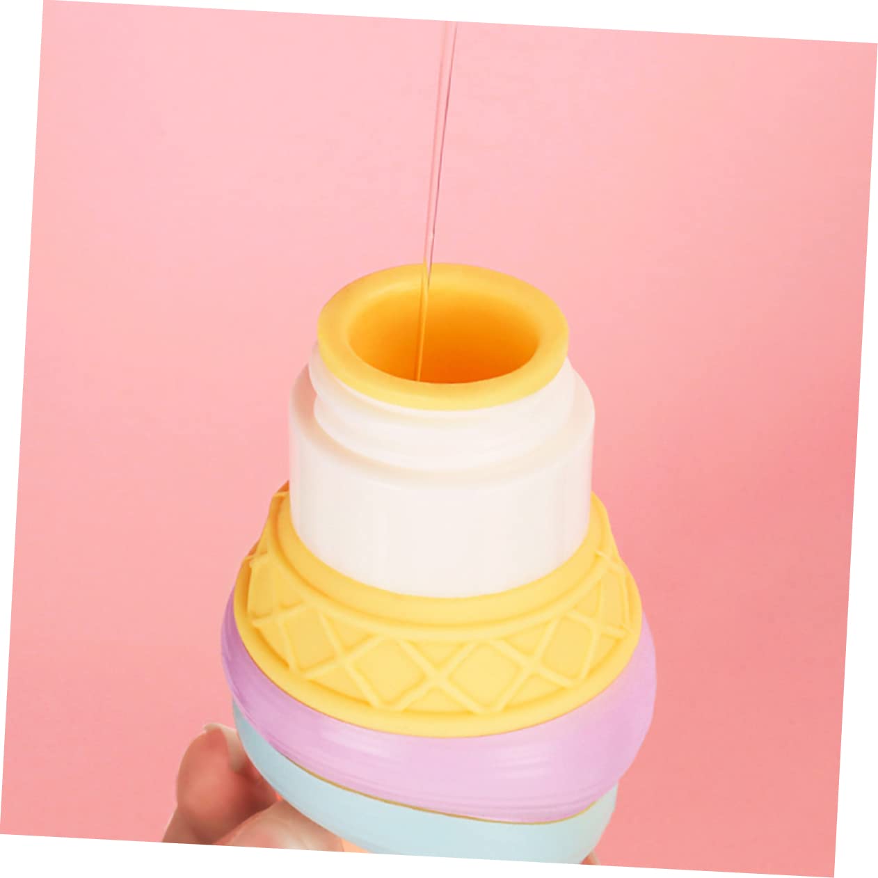 MAGICLULU 3 Set Di Piccole Bottiglie Da Viaggio in Silicone Contenitori Per Articoli Da Toeletta Per Shampoo Contenitori Per Liquidi Da Viaggio Ricaricabili Pompa 3 Pezzi*3