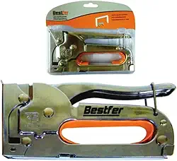 GRAMPEADOR PROFISSIONAL TAPECEIRO LONA MDF SOFA MADEIRA E TECIDOS DE 4A8MM BESTFER