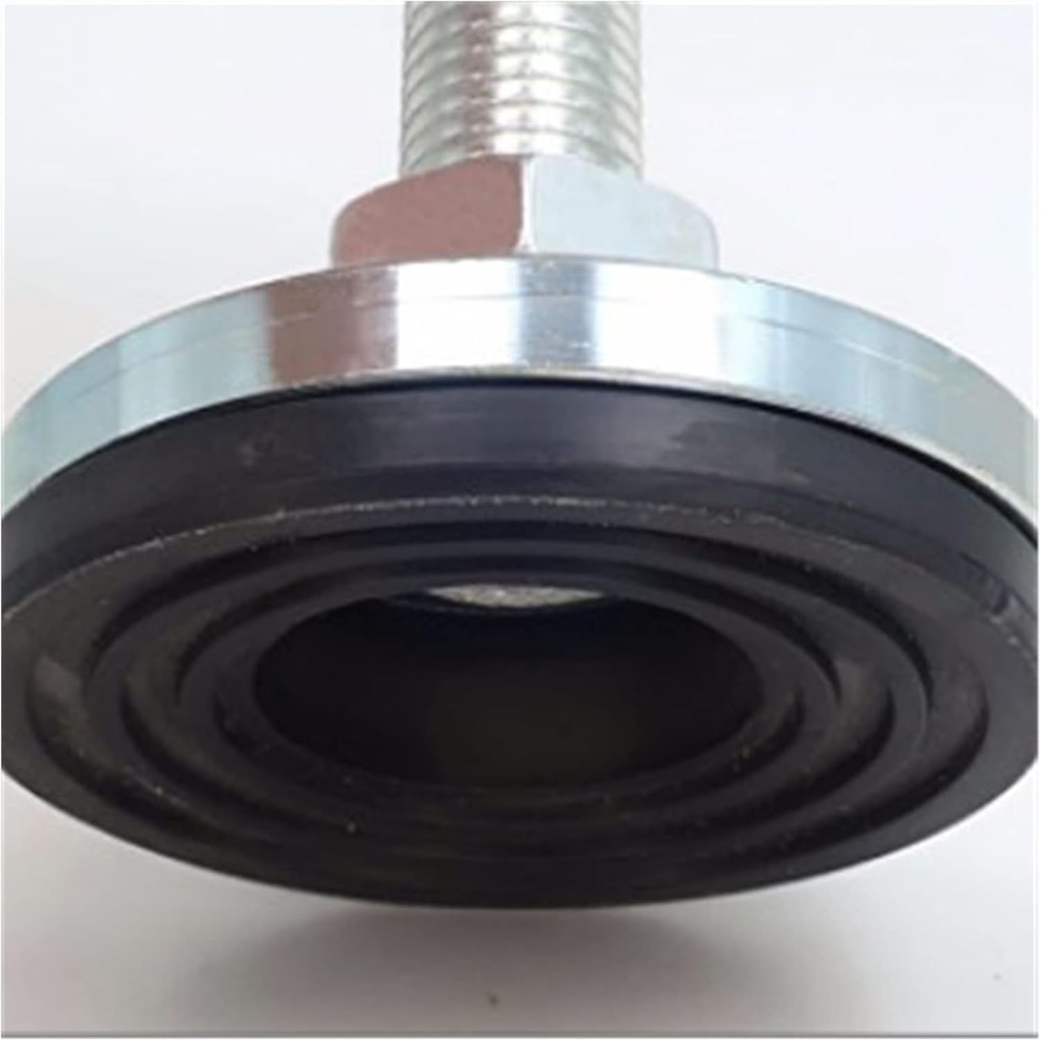 KETTEL M10*50mm Thread Size,Leveler Legs with Lock Nuts for Cabinets Furniture Shelves Tables,2 Inch Base Diameter,4-Pack.