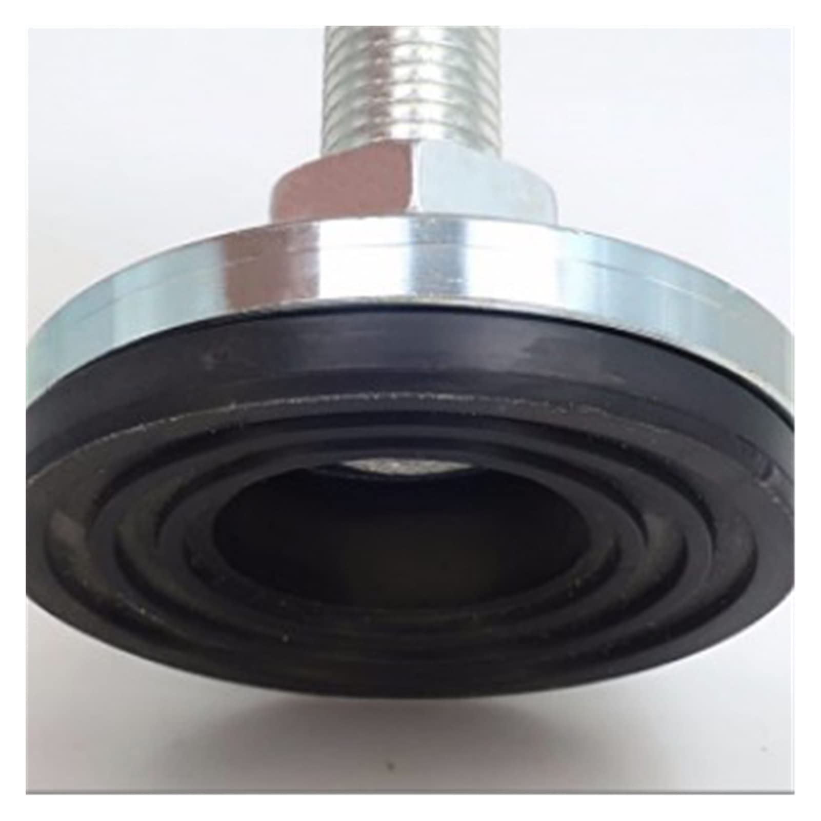 8 Uds diámetro Base 2,4 pulgadas, patas niveladoras con tuercas de seguridad for armarios muebles estantes mesas, tamaño rosca M8 * 50mm