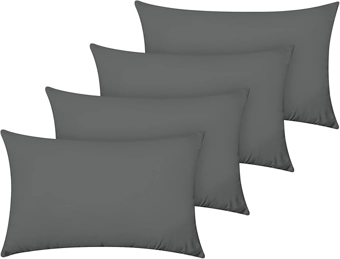 YIYEA Pillow Cases Standard Size Set of 4 Ultra Soft