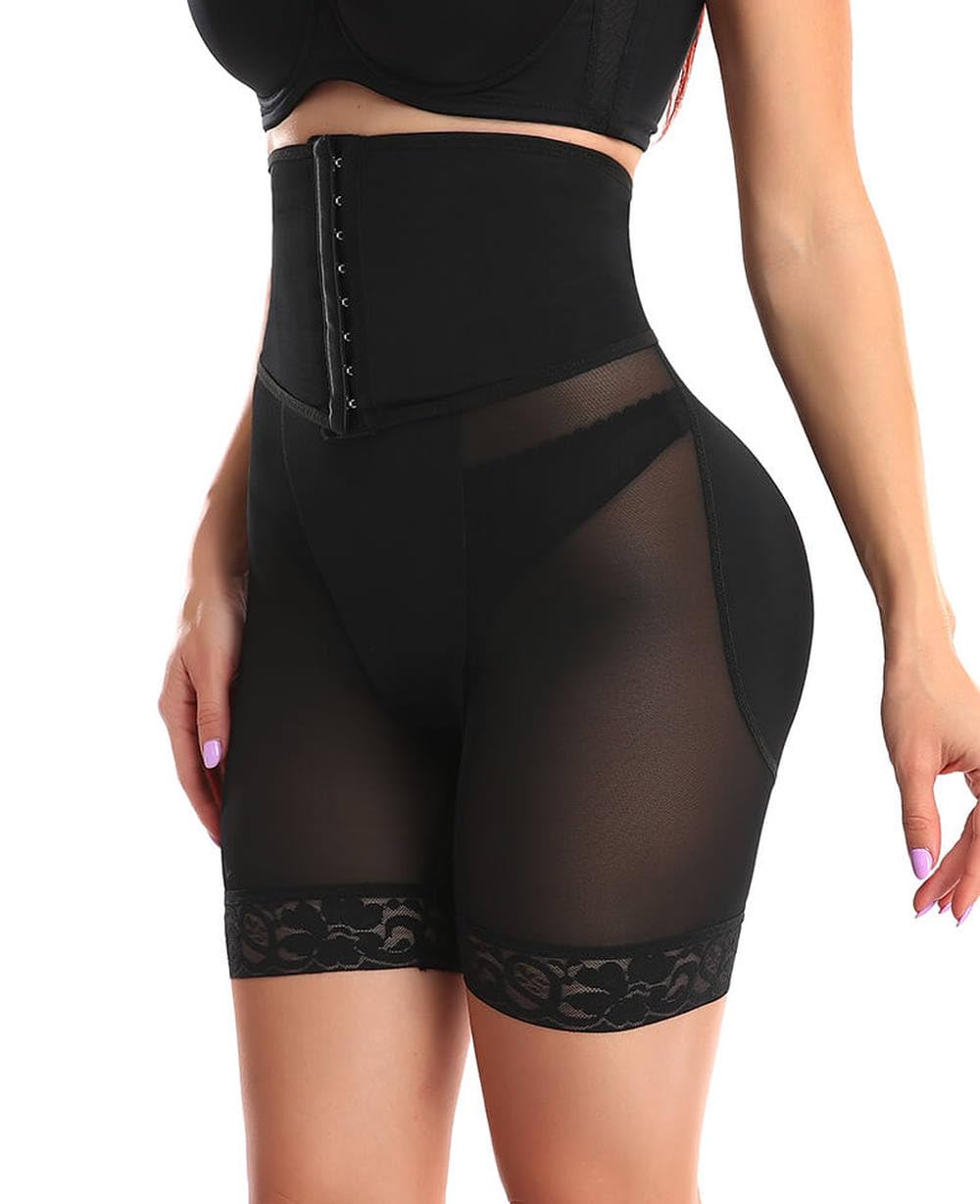 Bragas Levantadoras De Glúteos - Ropa Interior Levanta Glúteos Para Mujer, Bragas Extra Grandes Acolchadas, Realzadoras De Glúteos, Moldeadoras De Cintura, Pantalones De Control De Abdomen, Panta