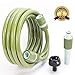 Produktbild Worth Garten Wasserschlauch Gartenschlauch, 3-lagig, 5m, 1/2" Zoll, Schlauch mit 4-TLG Armaturen, Schnellkupplungen und Spritzdüse Garten/Balkon Bewässerung