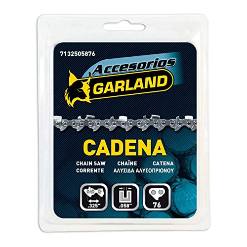 Garland 7132505876 - Cadena 0.325’’-0.058’’ - 76 Eslabones para Motosierras