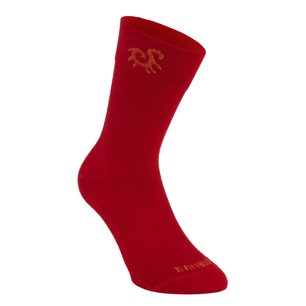 SOLIDEA skarpetki Unisex dla Ciebie Fly Young Kompresja Stopniowa 18/24 mmHg, Czerwony, L