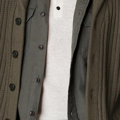 Men's Shawl Collar Cardigan Shawl Collar Knitted Sweaters Cardigan Slim Fit Knitwear Cardigan Sweater4